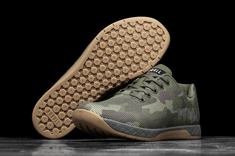 Camo Nobull Forest Camo Men's Trainers | CA F1492D